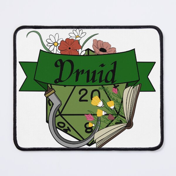 Item preview, Druid D20! designed and sold by HumbleAStore.