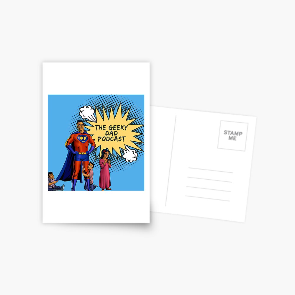 Item preview, Postcard designed and sold by TheGeekyDad.