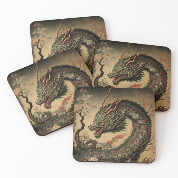Item preview, Vintage Japanese Dragon  designed and sold by Vanover Designs.