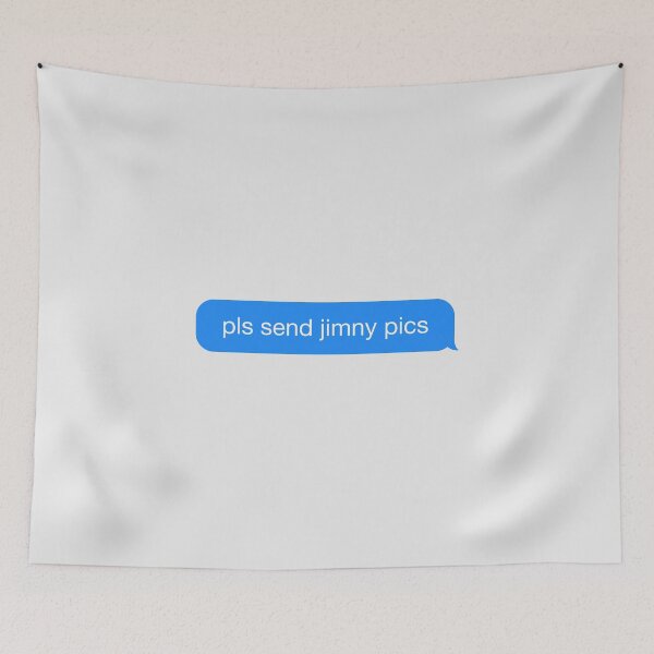 Item preview, Pls Send Jimny Pics | Instant Message Sticker designed and sold by stoicjimny.