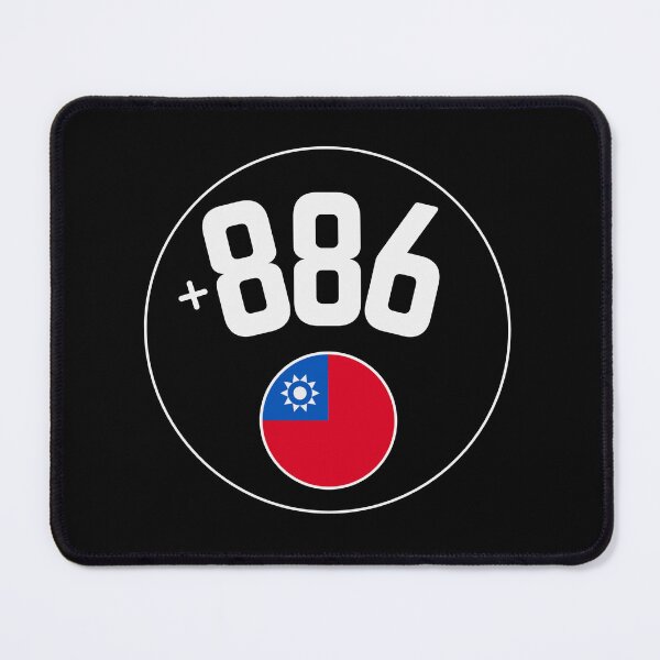 Item preview, TAIWAN country code +886 badge designed and sold by LeddsoDello.