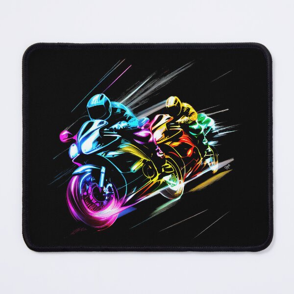 Item preview, Motorcycle Bikers Speeding Artistic #5 designed and sold by Tellingmoon.