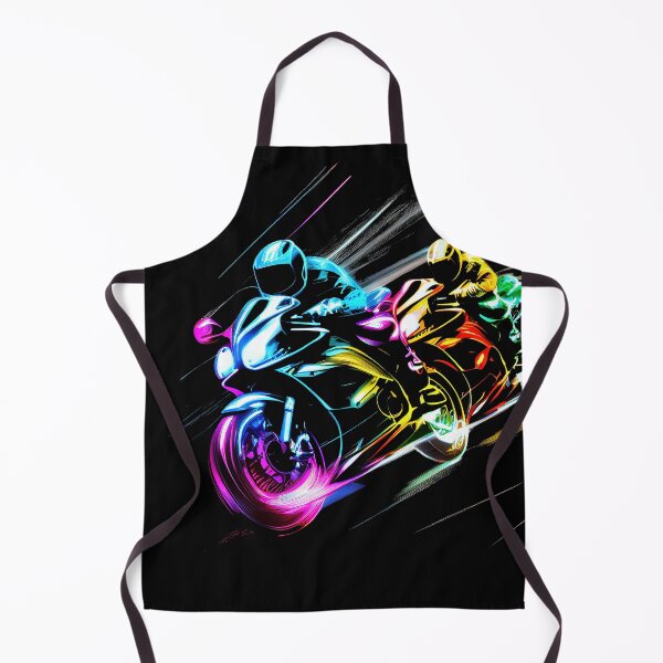 Item preview, Motorcycle Bikers Speeding Artistic #5 designed and sold by Tellingmoon.