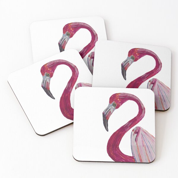 Item preview, Pink Flamingo - Art print  designed and sold by ShreecreatE.