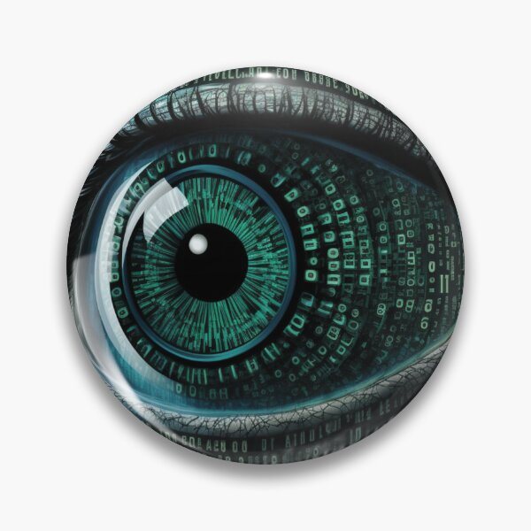 Item preview,  Privacy is dead digital eye designed and sold by Adamsartshop.