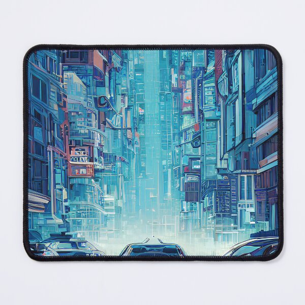 Item preview, Futuristic Cityscape No4 designed and sold by angelisart.