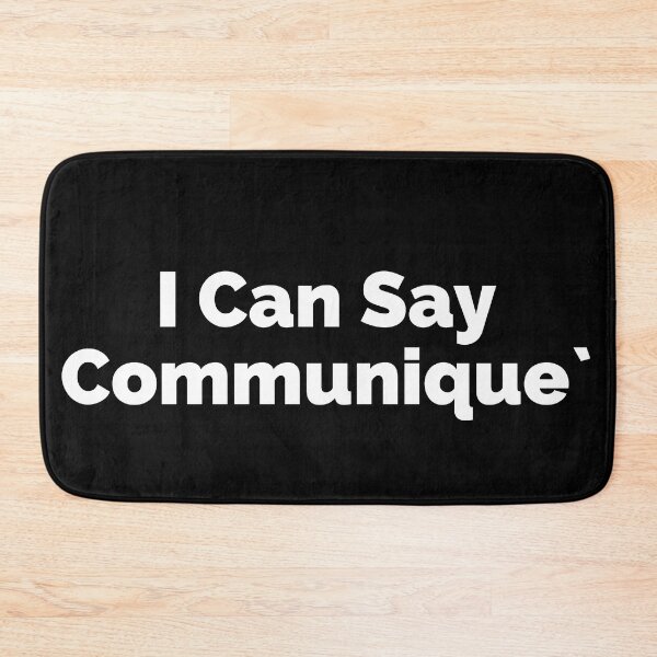 Item preview, I Can Say Communique designed and sold by art-and-sticker.