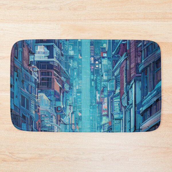 Item preview, Futuristic Cityscape No4 designed and sold by angelisart.