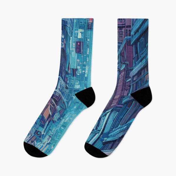Item preview, Futuristic Cityscape No4 designed and sold by angelisart.