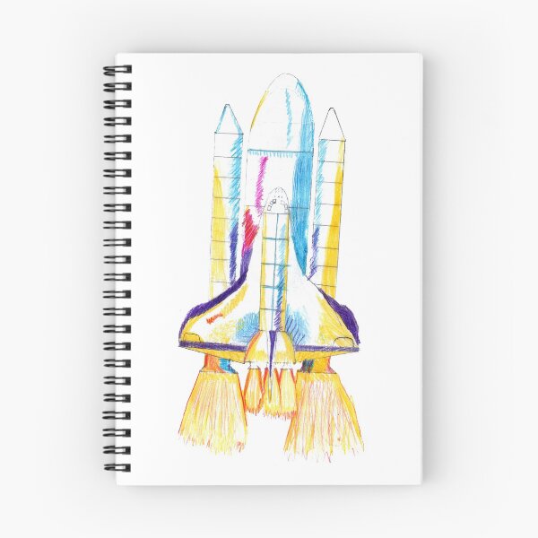 Item preview, space shuttle colored designed and sold by magarigaveras.