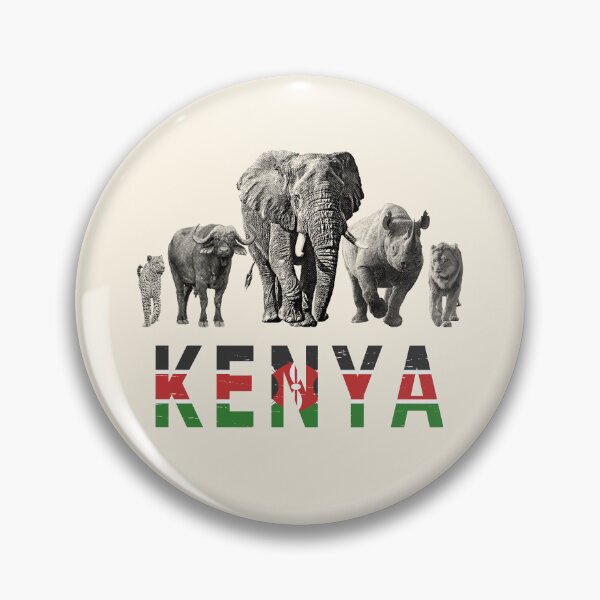 Item preview, Kenya Wildlife Big Five Safari for Kenya Fans designed and sold by Scotch Macaskill.