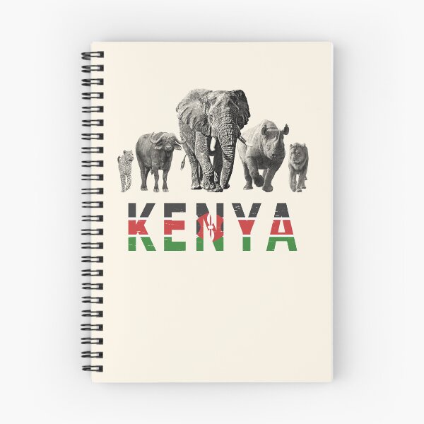 Item preview, Kenya Wildlife Big Five Safari for Kenya Fans designed and sold by Scotch Macaskill.