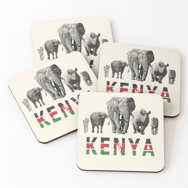 Item preview, Kenya Wildlife Big Five Safari for Kenya Fans designed and sold by Scotch Macaskill.
