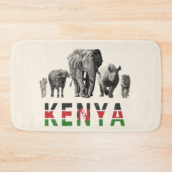 Item preview, Kenya Wildlife Big Five Safari for Kenya Fans designed and sold by Scotch Macaskill.