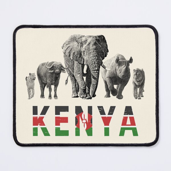 Item preview, Kenya Wildlife Big Five Safari for Kenya Fans designed and sold by Scotch Macaskill.