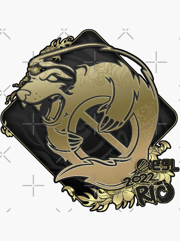 "CSGO MAJOR ESL RIO 2022 Outsiders" Sticker for Sale by