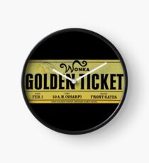 The Golden Ticket Clock