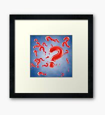 Idea concept Framed Print