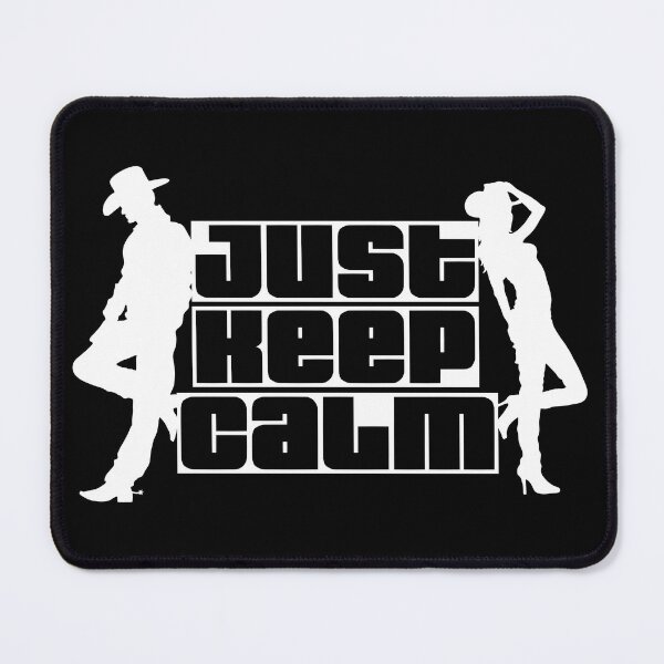 Item preview, JUST KEEP CALM (white) designed and sold by ELALJUR.