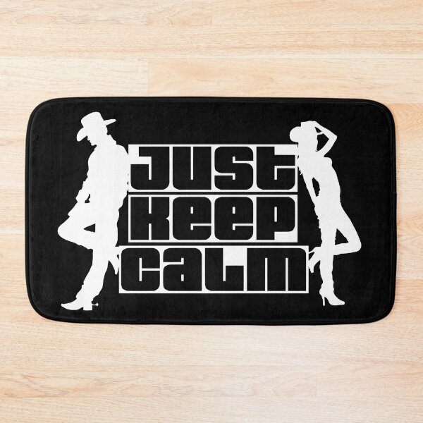 Item preview, JUST KEEP CALM (white) designed and sold by ELALJUR.