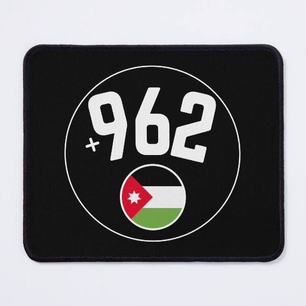 Item preview, JORDAN country code +962 badge designed and sold by LeddsoDello.