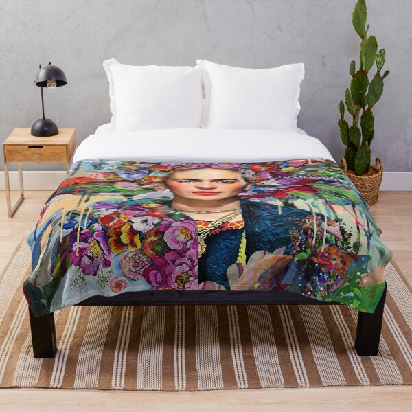 Item preview, Frida Kahlo pop art designed and sold by Helt-Sort.