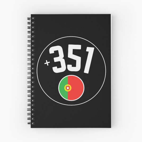 Item preview, PORTUGAL country code +351 badge designed and sold by LeddsoDello.
