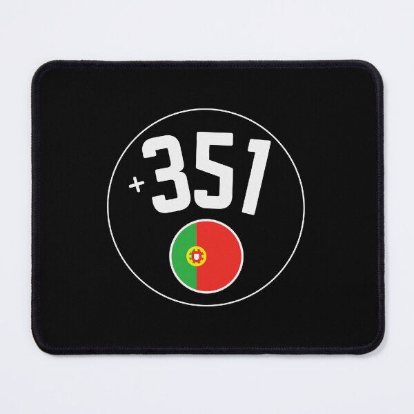 Item preview, PORTUGAL country code +351 badge designed and sold by LeddsoDello.