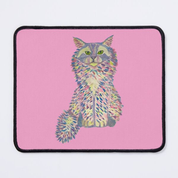 Item preview, Cheerful cat in watercolor designed and sold by altairaleon.