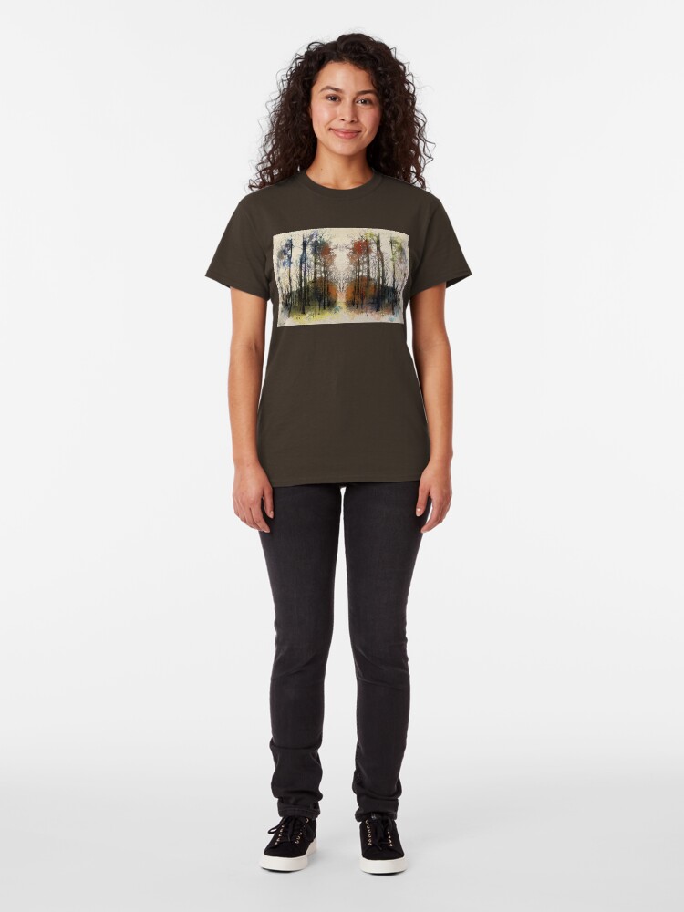 Alternate view of An Autumn Walk-through Classic T-Shirt
