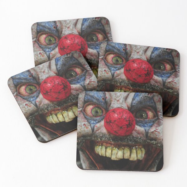 Item preview, Angry, Ugly, Open Mouth, Rotting Tongue, Nightmarish Clown designed and sold by JLFXCreations.