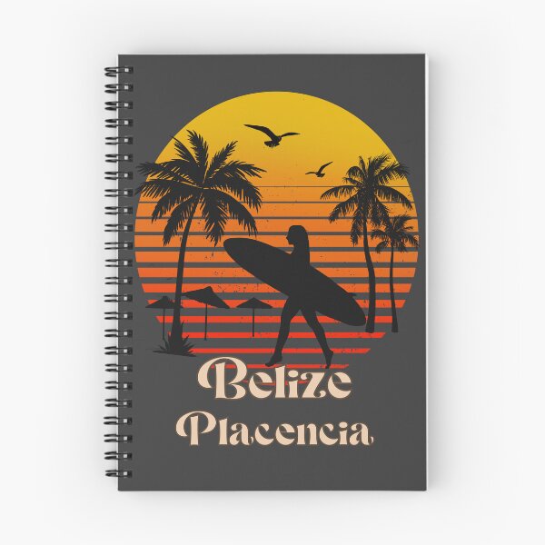 Item preview, Belize Placencia retro sunset palm trees designed and sold by TipTopTapo.