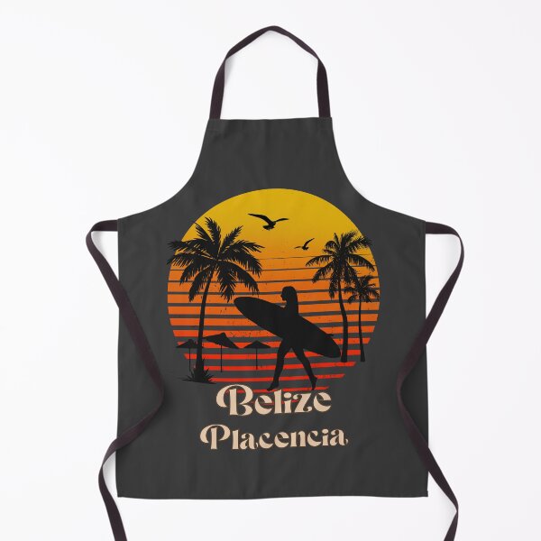 Item preview, Belize Placencia retro sunset palm trees designed and sold by TipTopTapo.