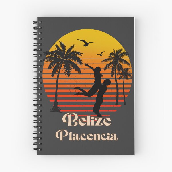 Item preview, Belize Placencia retro sunset palm trees designed and sold by TipTopTapo.