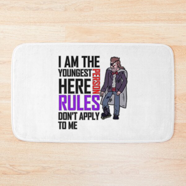 Item preview, I_m the youngest person rules don_t apply to me   designed and sold by LucasytMaverick.