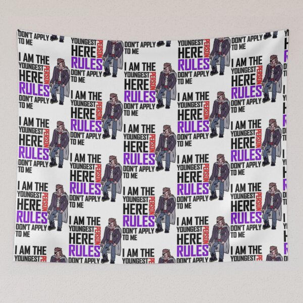 Item preview, I_m the youngest person rules don_t apply to me   designed and sold by LucasytMaverick.
