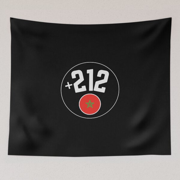 Item preview, MOROCCO country code +212 badge designed and sold by LeddsoDello.