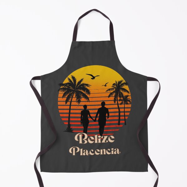 Item preview, Belize Placencia retro sunset palm trees designed and sold by TipTopTapo.