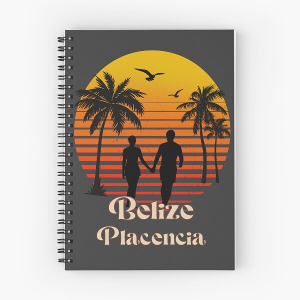Item preview, Belize Placencia retro sunset palm trees designed and sold by TipTopTapo.