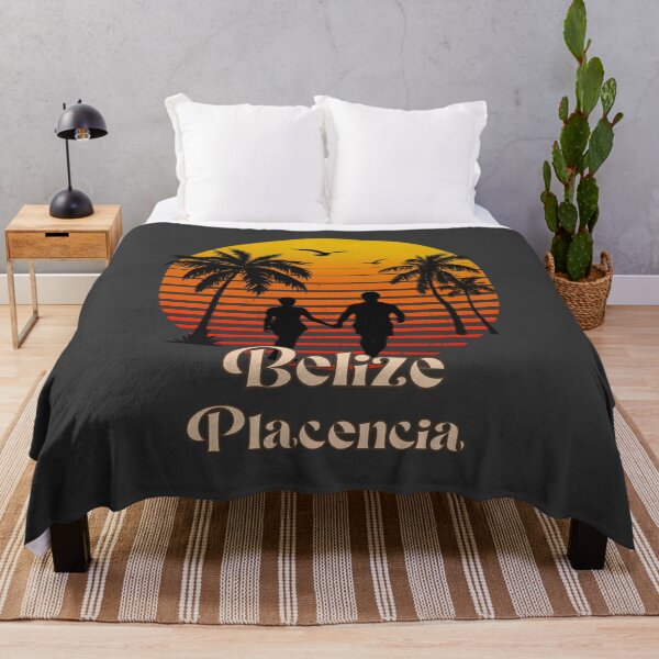 Item preview, Belize Placencia retro sunset palm trees designed and sold by TipTopTapo.