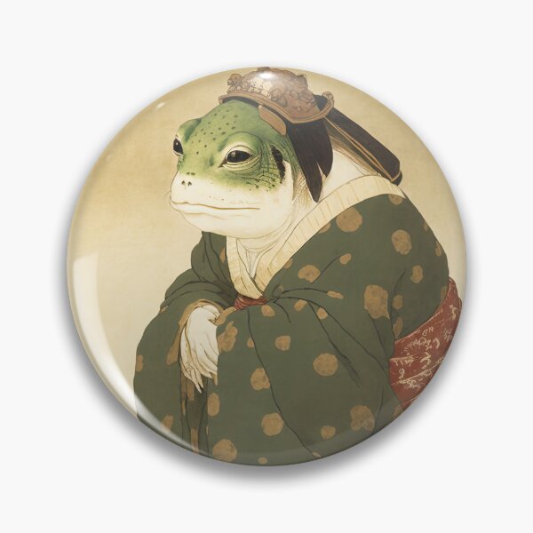 Item preview, Vintage Japanese Unimpressed Frog  designed and sold by Vanover Designs.