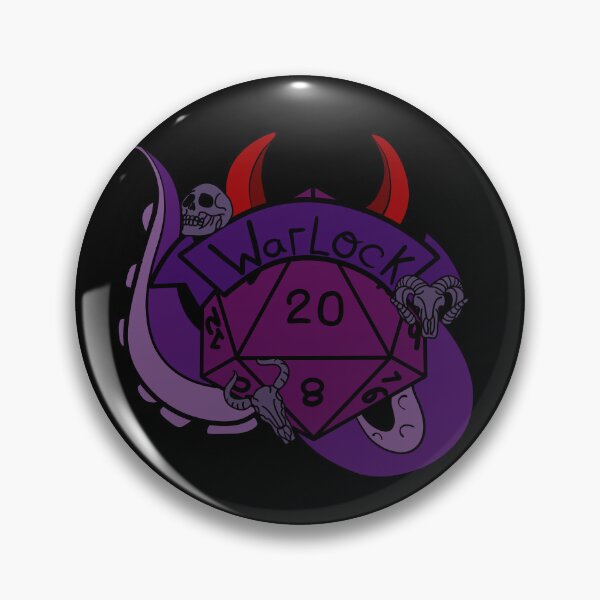 Item preview, Warlock D20!  designed and sold by HumbleAStore.