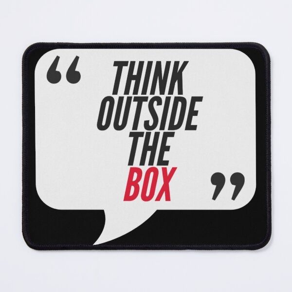 Item preview, Think Outside The Box designed and sold by freshdesign2023.