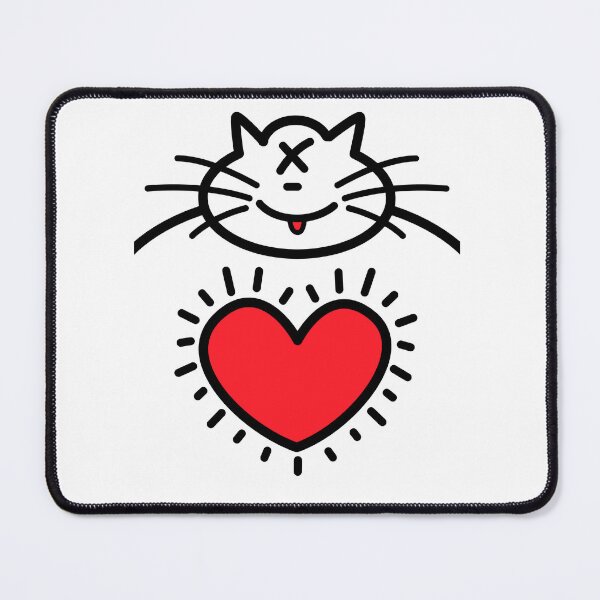 Item preview, Big Heart Cat designed and sold by bitpopart.