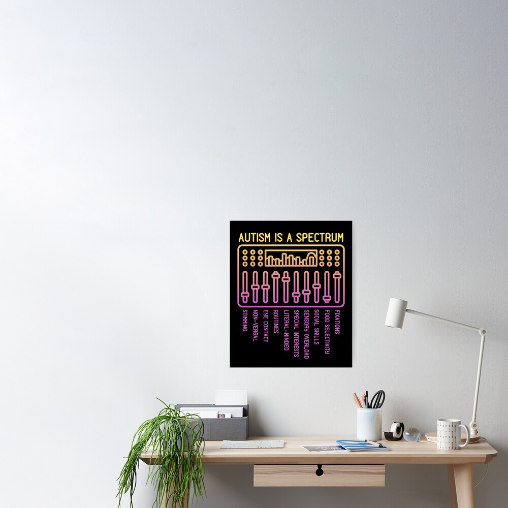 Autism Is a Spectrum DIGITAL Poster