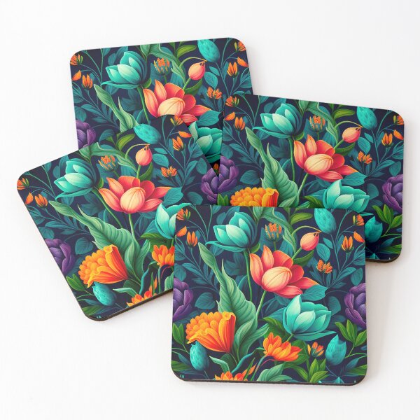 Item preview, Floral pattern flowers designed and sold by Fran Fryberg.