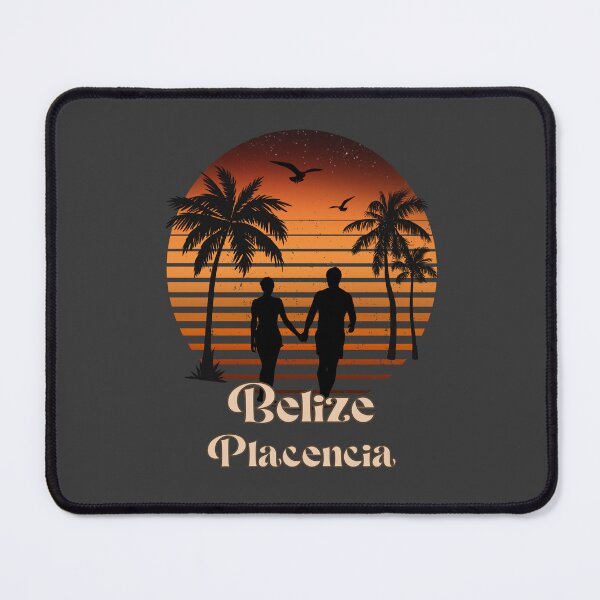 Item preview, Belize Placencia retro sunset palm trees designed and sold by TipTopTapo.