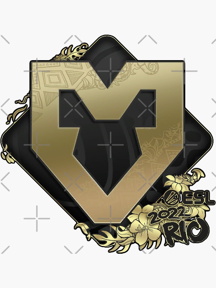 "CSGO MAJOR ESL RIO 2022 MOUZ" Sticker for Sale by gamestickerslol Redbubble