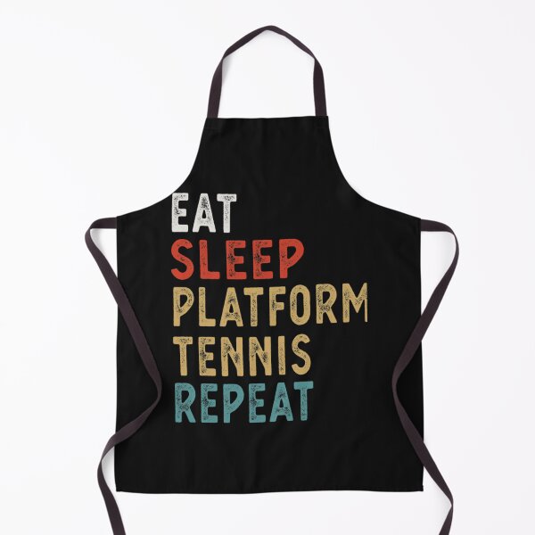 Item preview, Eat Sleep Platform Tennis Repeat Funny Player Gift Idea designed and sold by SaraWorldShop.