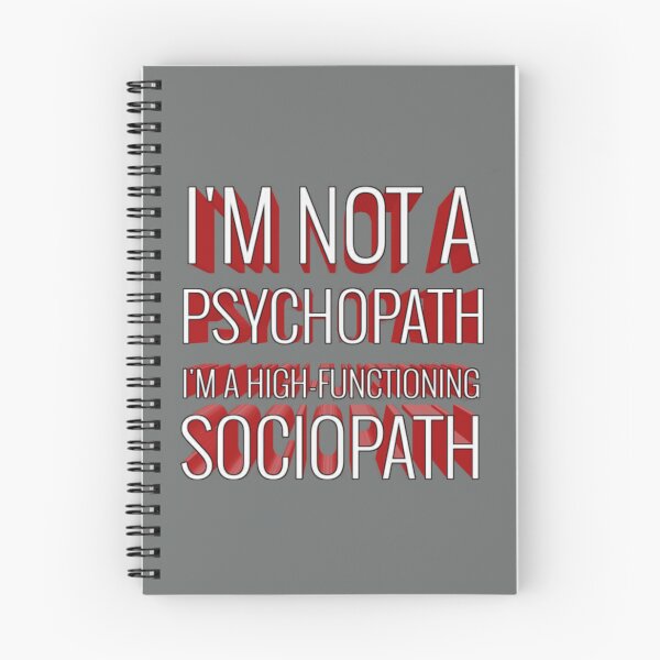 Item preview, I_m not a psychopath text designed and sold by LucasytMaverick.